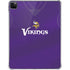 NFL Minnesota Vikings Team Jersey iPad Pro 11in (2024) Clear Case