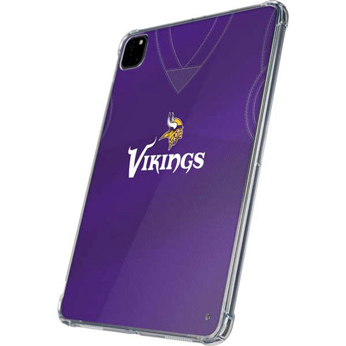 NFL Minnesota Vikings Team Jersey iPad Pro 11in (2024) Clear Case