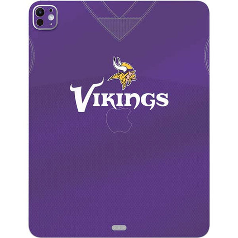 NFL Minnesota Vikings Team Jersey iPad Pro 13in M4 (2024) Skin