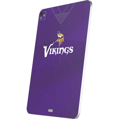NFL Minnesota Vikings Team Jersey iPad Pro 13in M4 (2024) Skin