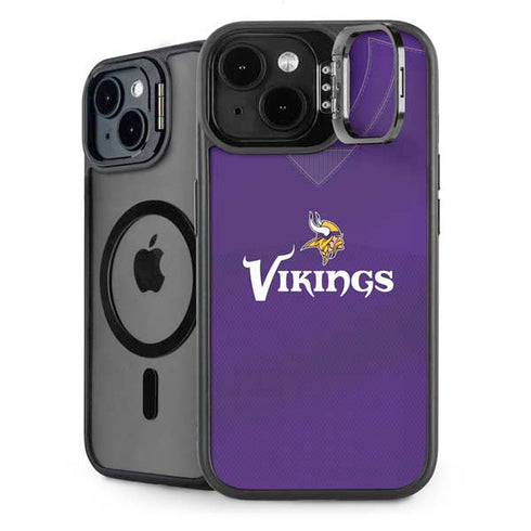 NFL Minnesota Vikings Team Jersey iPhone 14 Plus Kickstand Case
