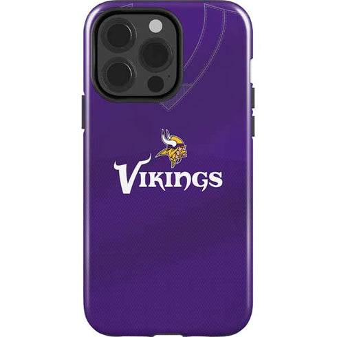 NFL Minnesota Vikings Team Jersey iPhone 15 Pro Impact Case