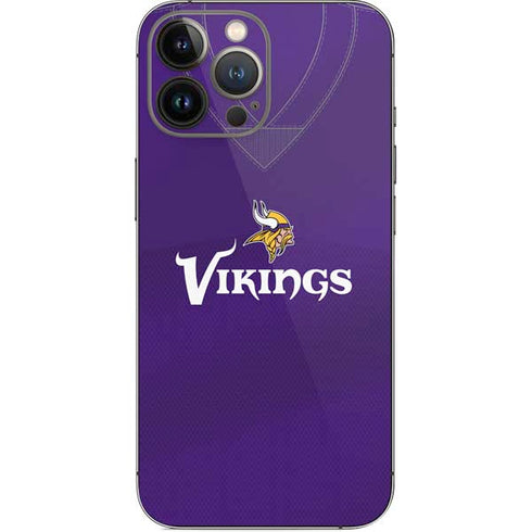 NFL Minnesota Vikings Team Jersey iPhone 15 Pro Max Skin