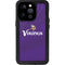 NFL Minnesota Vikings Team Jersey iPhone 15 Pro Waterproof Case