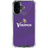 NFL Minnesota Vikings Team Jersey iPhone 16 Clear Case