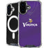 NFL Minnesota Vikings Team Jersey iPhone 16 Plus MagSafe Case