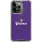 NFL Minnesota Vikings Team Jersey iPhone 16 Pro Clear Case