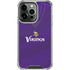 NFL Minnesota Vikings Team Jersey iPhone 16 Pro Clear Case