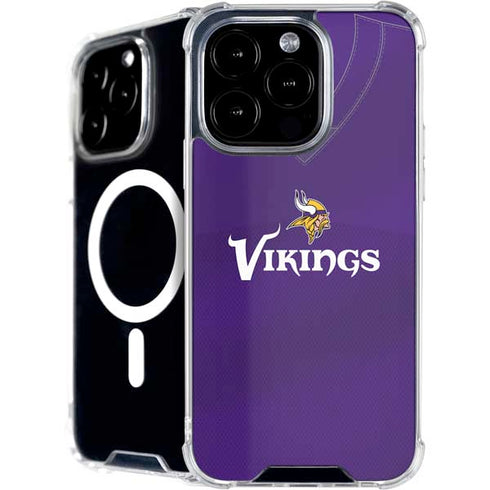 NFL Minnesota Vikings Team Jersey iPhone 16 Pro MagSafe Case