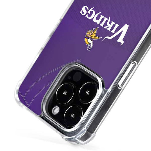 NFL Minnesota Vikings Team Jersey iPhone 16 Pro MagSafe Case
