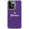 NFL Minnesota Vikings Team Jersey iPhone 16 Pro Max Clear Case