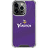 NFL Minnesota Vikings Team Jersey iPhone 16 Pro Max Clear Case
