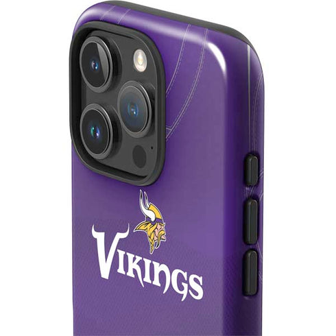 NFL Minnesota Vikings Team Jersey iPhone 16 Pro Max Impact Case