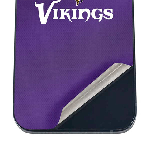 NFL Minnesota Vikings Team Jersey iPhone 16 Skin