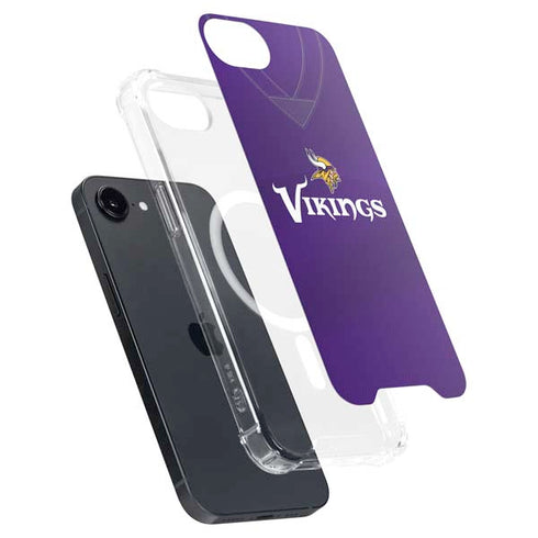 NFL Minnesota Vikings Team Jersey iPhone 16e MagSafe Case