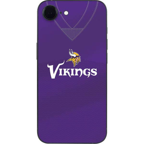 NFL Minnesota Vikings Team Jersey iPhone 16e Skin