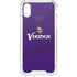 NFL Minnesota Vikings Team Jersey iPhone XS Clear Case