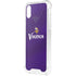 NFL Minnesota Vikings Team Jersey iPhone XS Clear Case