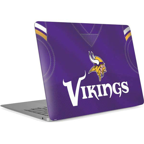 NFL Minnesota Vikings Team Jersey Apple MacBook Air Skin