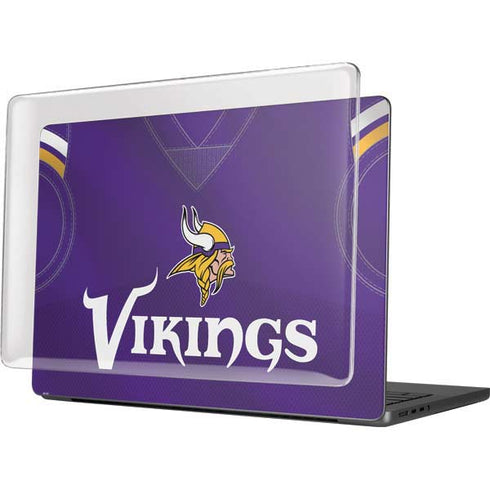 NFL Minnesota Vikings Team Jersey MacBook Pro 14in (2021-24) Case plus Skin