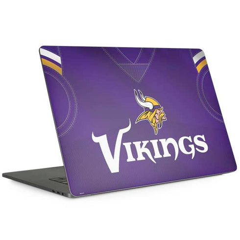 NFL Minnesota Vikings Team Jersey MacBook Skins