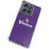 NFL Minnesota Vikings Team Jersey Moto G 5G (2025) Clear Case