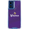 NFL Minnesota Vikings Team Jersey Moto G 5G (2024) Clear Case