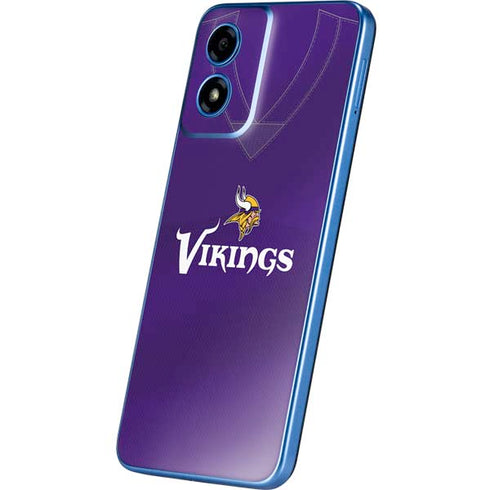 NFL Minnesota Vikings Team Jersey Moto G Play 4G (2024) Skin