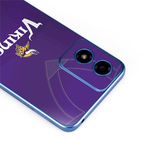 NFL Minnesota Vikings Team Jersey Moto G Play 4G (2024) Skin
