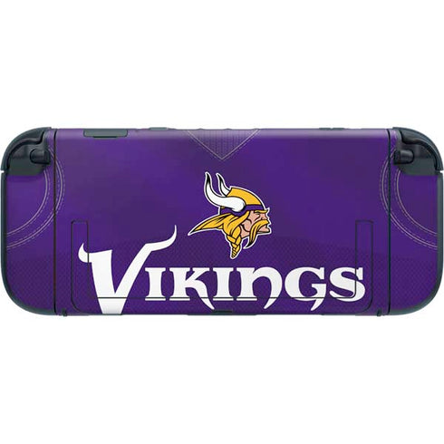 NFL Minnesota Vikings Team Jersey Nintendo Switch 2 (2025) with Joy-Con Skin