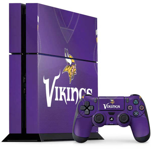 NFL Minnesota Vikings Team Jersey PlayStation PS4 Skins