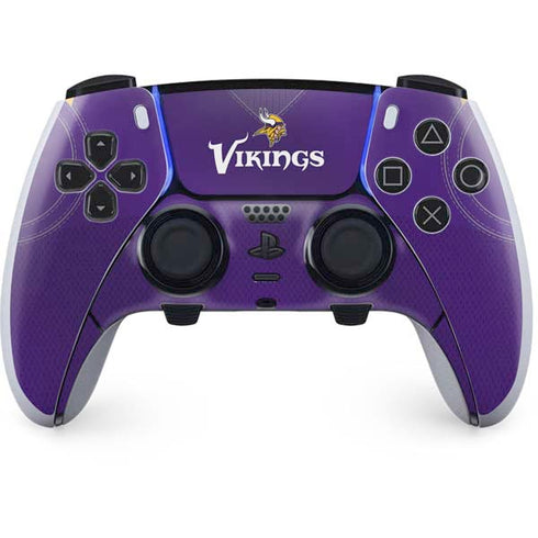 NFL Minnesota Vikings Team Jersey PS5 DualSense Edge Pro Controller Skin
