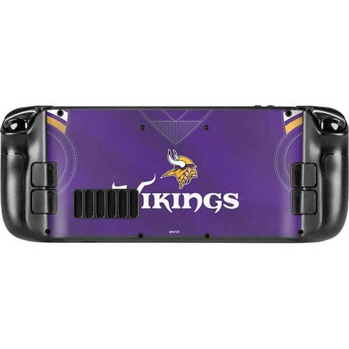 NFL Minnesota Vikings Team Jersey Steam Deck Handheld Gaming Computer Skin
