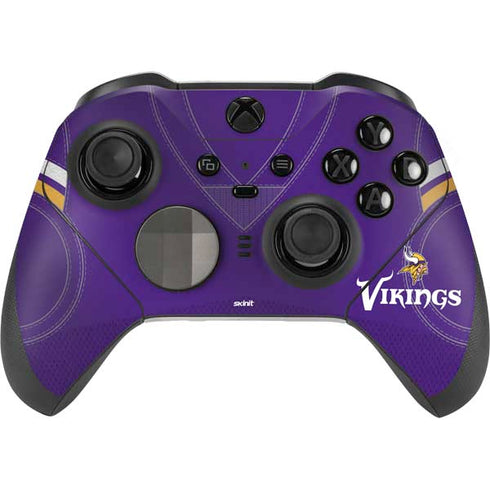 NFL Minnesota Vikings Team Jersey Xbox Elite Wireless Controller Series 2 Skin