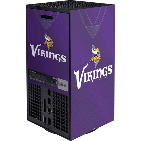 NFL Minnesota Vikings Team Jersey XBox Series X Digital Edition Bundle Skin