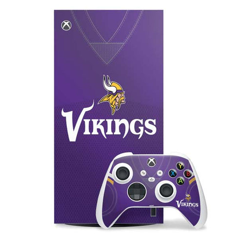NFL Minnesota Vikings Team Jersey Xbox Series X Skins