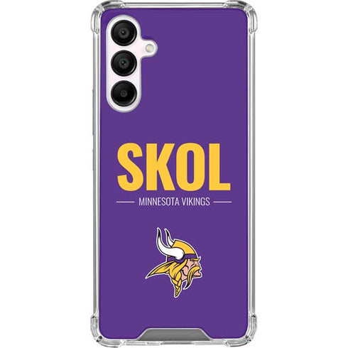 NFL Minnesota Vikings Team Motto Galaxy A16 5G Clear Case