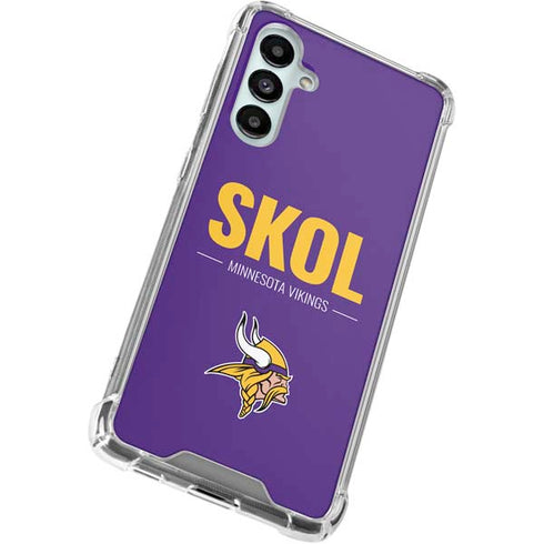 NFL Minnesota Vikings Team Motto Galaxy A16 5G Clear Case