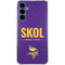 NFL Minnesota Vikings Team Motto Galaxy A35 5G Clear Case