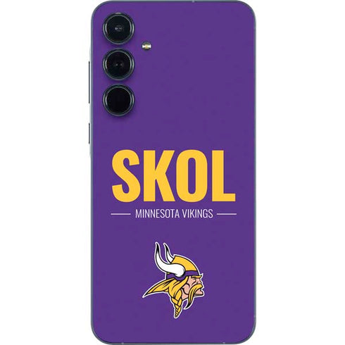 NFL Minnesota Vikings Team Motto Galaxy A55 5G Skin