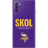 NFL Minnesota Vikings Team Motto Galaxy Note 10 Plus Skin