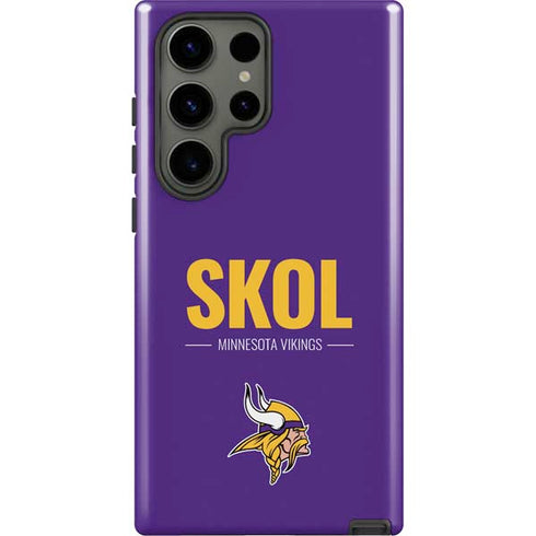 NFL Minnesota Vikings Team Motto Galaxy S23 Ultra Pro Case