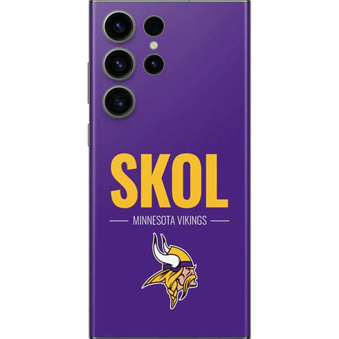 NFL Minnesota Vikings Team Motto Galaxy Skins