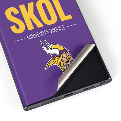 NFL Minnesota Vikings Team Motto Galaxy Skins