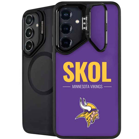 NFL Minnesota Vikings Team Motto Galaxy S24 FE Kickstand Case