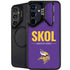 NFL Minnesota Vikings Team Motto Galaxy S24 Plus Kickstand Case