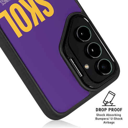 NFL Minnesota Vikings Team Motto Galaxy S25 Plus Kickstand Case