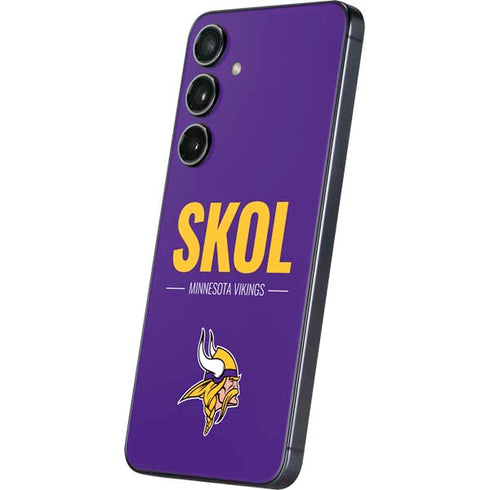 NFL Minnesota Vikings Team Motto Galaxy S25 Plus Skin