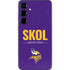 NFL Minnesota Vikings Team Motto Galaxy S24 Skin