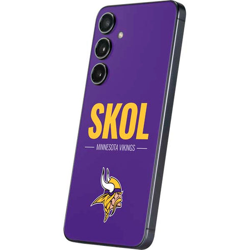 NFL Minnesota Vikings Team Motto Galaxy S24 Skin